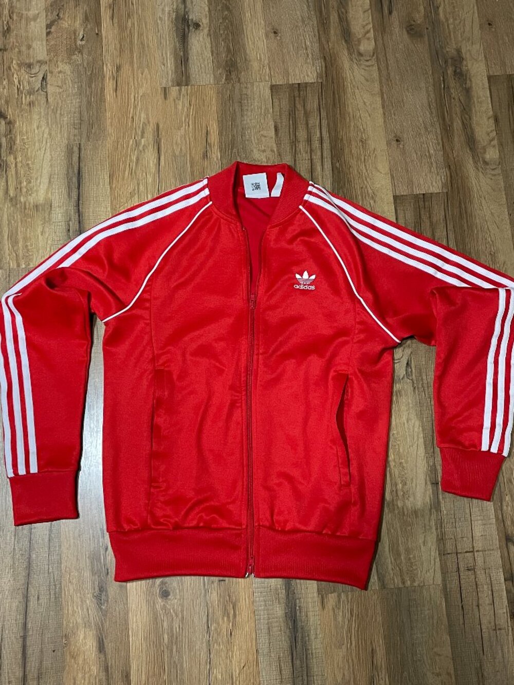 Adidas Originals SST Primeblue Red Track Jacket Men’s Sz S